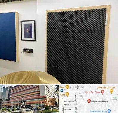 درب ضد صدا در سهروردی 