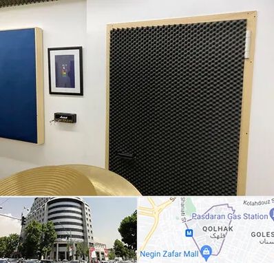 درب ضد صدا در قلهک 