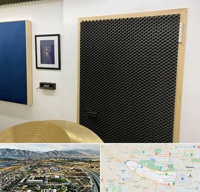 درب ضد صدا در منطقه 21 تهران