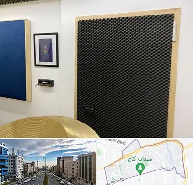 درب ضد صدا در سعادت آباد 