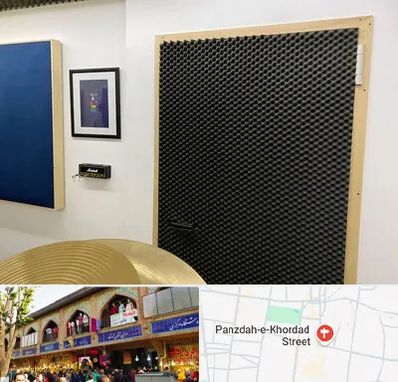 درب ضد صدا در 15 خرداد