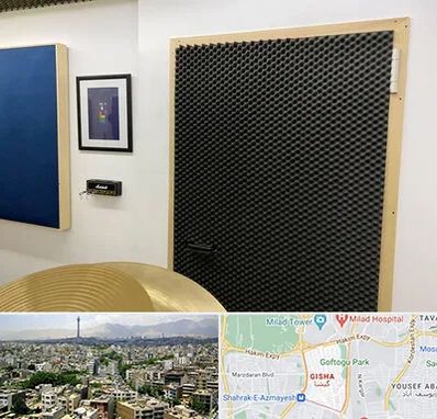 درب ضد صدا در گیشا 