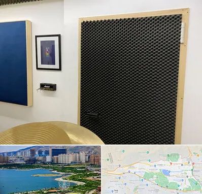 درب ضد صدا در منطقه 22 تهران