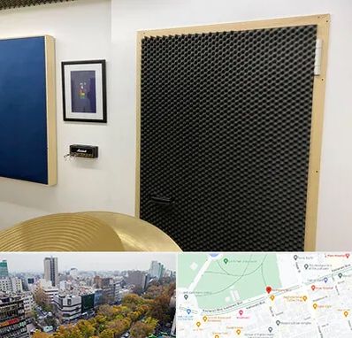 درب ضد صدا در بلوار کشاورز