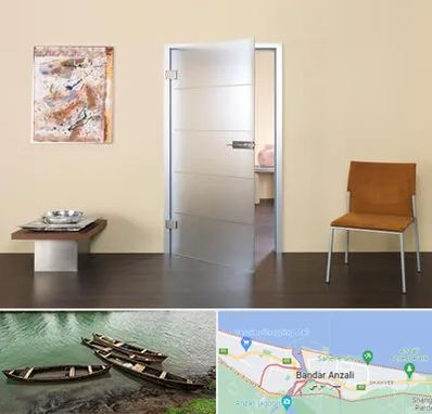 درب ضد آب در بندر انزلی