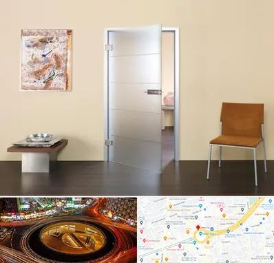 درب ضد آب در میدان ولیعصر