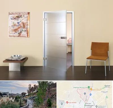 درب ضد آب در باغستان کرج