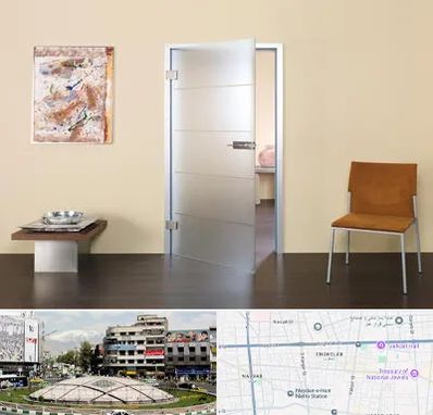 درب ضد آب در مرکز تهران