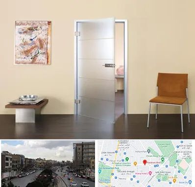 درب ضد آب در بلوار فردوسی مشهد