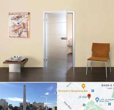 درب ضد آب در فلکه گاز شیراز