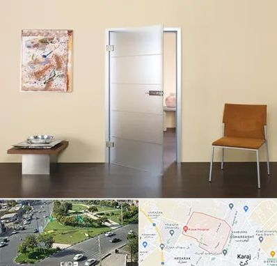 درب ضد آب در شاهین ویلا کرج