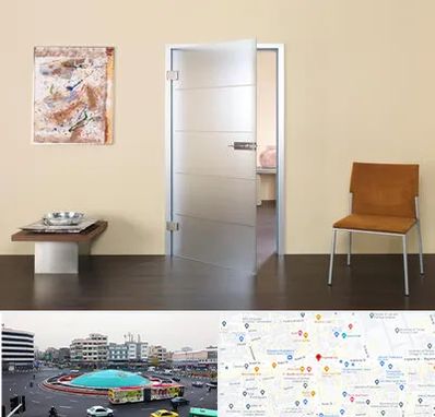 درب ضد آب در میدان انقلاب