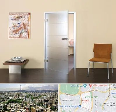 درب ضد آب در گیشا 