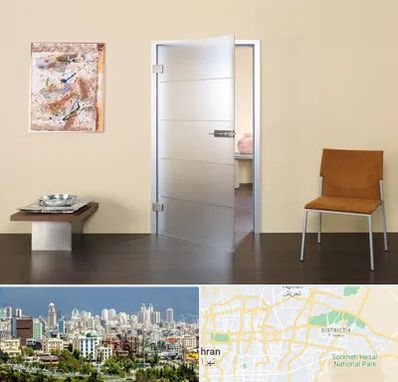 درب ضد آب در شرق تهران 