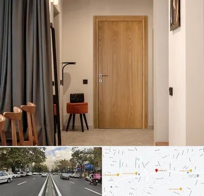 درب چوبی در دولت