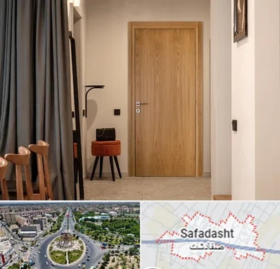 درب چوبی در صفادشت