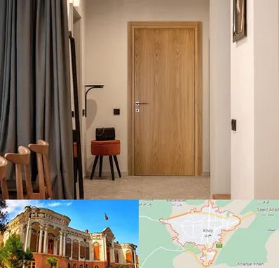 درب چوبی در خوی