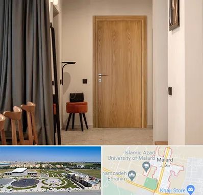 درب چوبی در ملارد