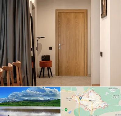 درب چوبی در مرند