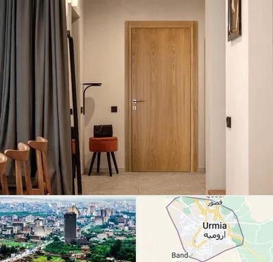 درب چوبی در ارومیه