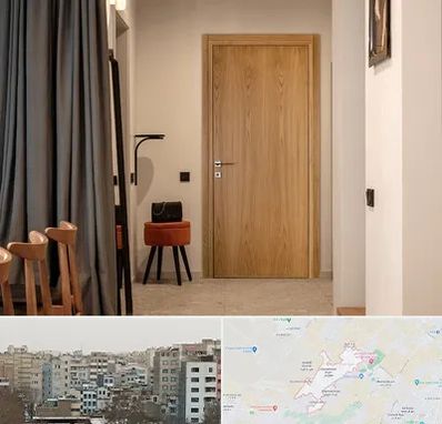 درب چوبی در محمد شهر کرج