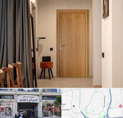 درب چوبی در ایران زمین