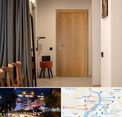 درب چوبی در کیانپارس اهواز