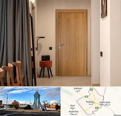 درب چوبی در تایباد