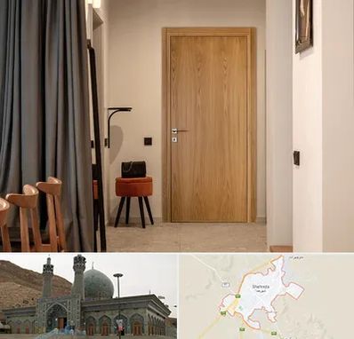 درب چوبی در شهرضا