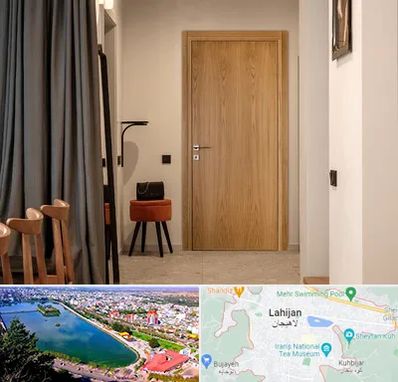 درب چوبی در لاهیجان