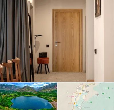 درب چوبی در رودبار