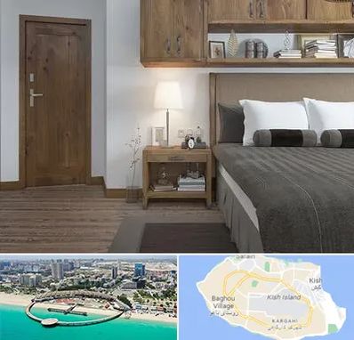 درب اتاقی در کیش