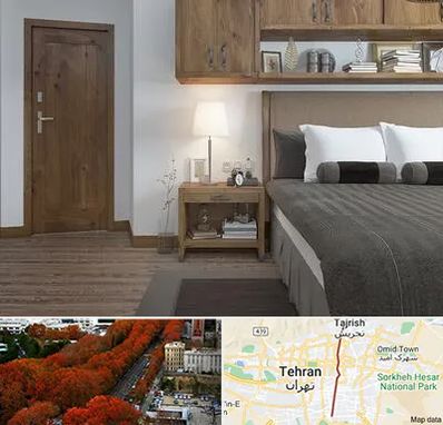 درب اتاقی در ولیعصر 