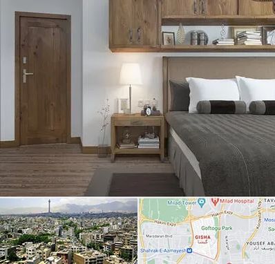 درب اتاقی در گیشا 