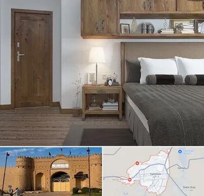 درب اتاقی در ایرانشهر