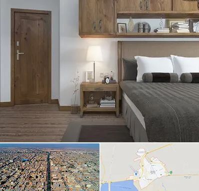 درب اتاقی در بندر ماهشهر