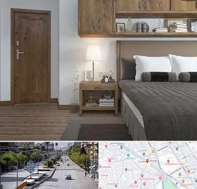 درب اتاقی در خیابان زند شیراز