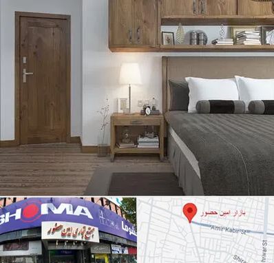 درب اتاقی در امین حضور