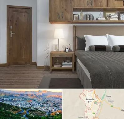 درب اتاقی در سنندج