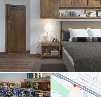 درب اتاقی در لاله پارک تبریز