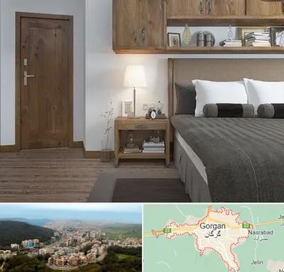 درب اتاقی در گرگان