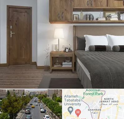 درب اتاقی در شهران 