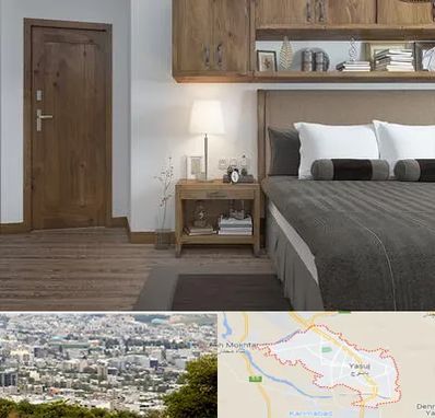 درب اتاقی در یاسوج