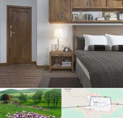 درب اتاقی در سراب