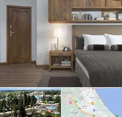 درب اتاقی در رودسر