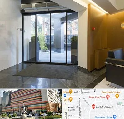 درب لابی در سهروردی 