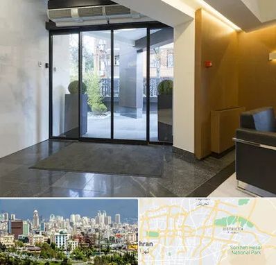 درب لابی در شرق تهران 