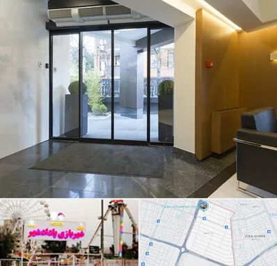 درب لابی در پادادشهر اهواز