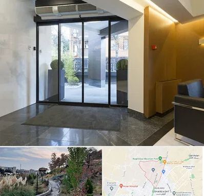 درب لابی در باغستان کرج