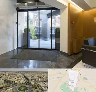 درب لابی در قزوین